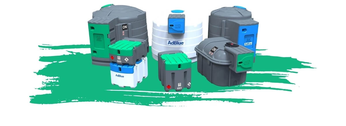 Műanyag tartályok gázolaj, esővíz, Adblue és más folyadékok tárolásához